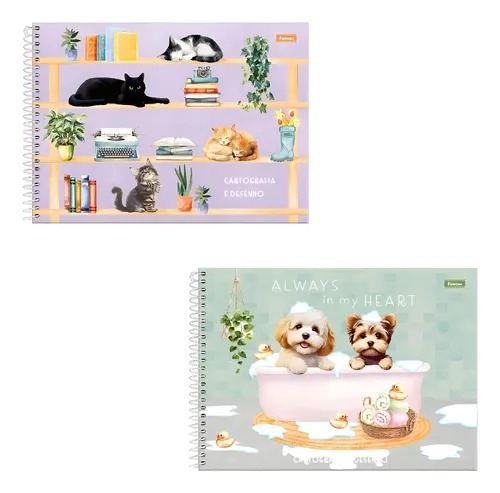 CADERNO CARTOGRAFIA CD FURFRIENDS 